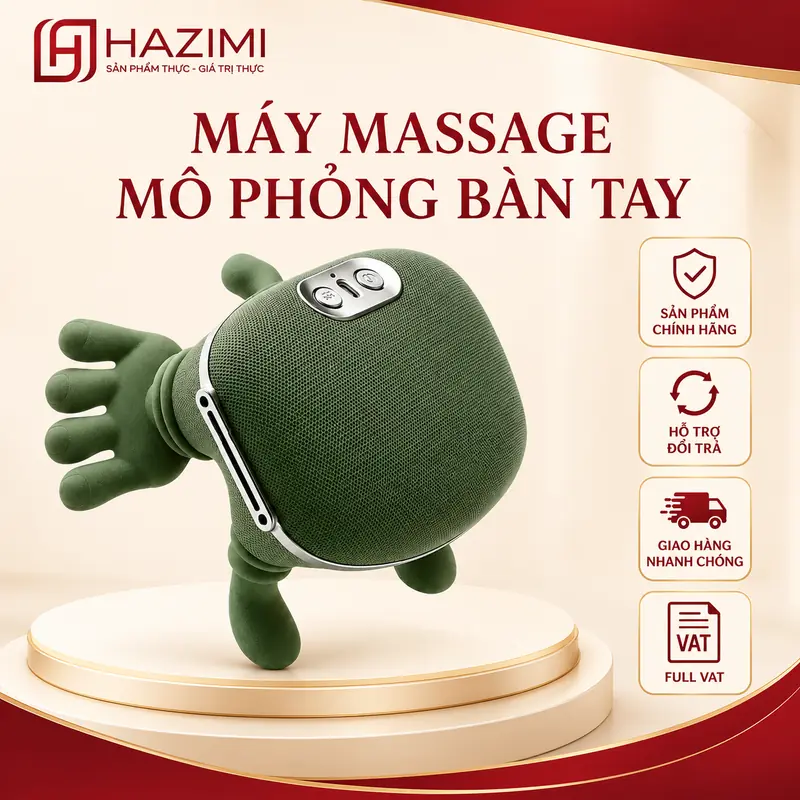 Máy massage mô phỏng bàn tay HAZIMI chính hãng