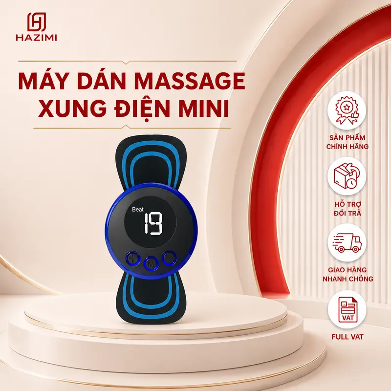 Máy massage xung điện mini D01 HAZIMI chính hãng